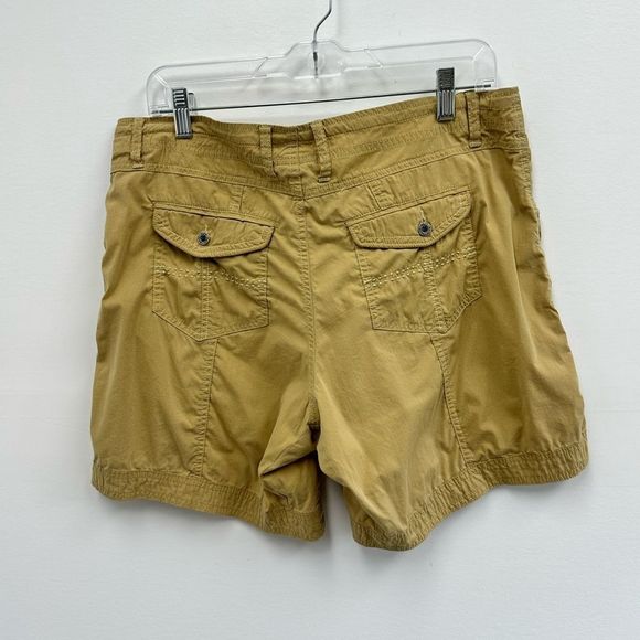 EUC Kuhl Women's Tan Khaki Neutral Hiking Shorts Sz12 - Picture 4 of 7